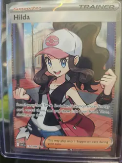 Hilda Ultra Rare SV White Flare 164/086 Pack Fresh NM Pokemon Card - Image 1