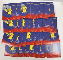 Mcdonalds Pokemon 25th Anniversary Cards Happy Meal Booster Packs Lot of (10) - Image 1