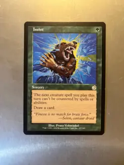 Insist LP-EXCELLENT Condition Magic Cards, COMBINED SHIPPING - Image 1