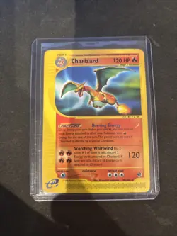 Pokemon TCG Expedition Base Set Charizard 40/165 Non-Holo Rare Card - Image 1