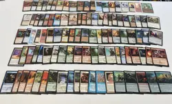 MTG Magic The Gathering Card Lot #24, 100+ Card Lot,Random Select. Incl 5 FOILS - Image 1