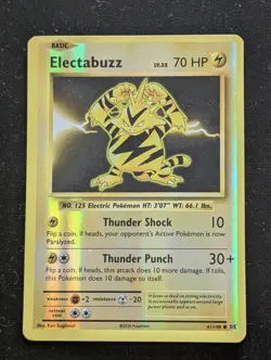 Electabuzz 41/108 - XY Evolutions Holo Rare | 2016 Pokemon Card NM - Image 1