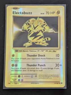 Electabuzz 41/108 - XY Evolutions Holo Rare | 2016 Pokemon Card NM - Image 3