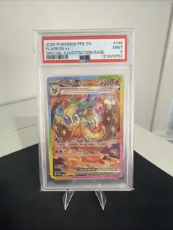 Flareon EX Prismatic Evolutions Holo Card 146/131 PSA 9 - Image 1