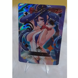 Goddess Story MONA Genshin Impact SSR Holo Anime Waifu Trading Card - Image 1