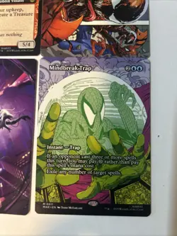 6x MTG Spider-Man Full art Cards HTF Cards - Image 2