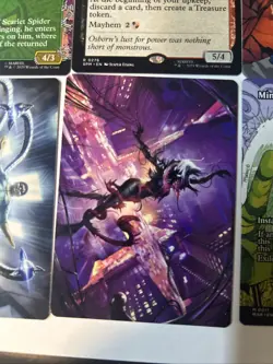 6x MTG Spider-Man Full art Cards HTF Cards - Image 3
