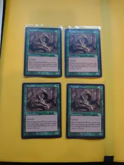 Argothian Wurm. Urza's Saga rare RESERVED LIST PLAYSET Old Vintage. MTG 4 Card - Image 1