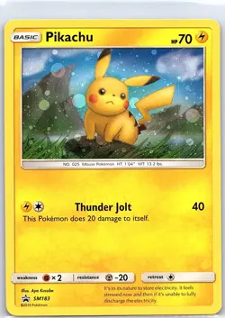 Pikachu - SM183 Holo SM Promos - Pokemon Card - NM - Image 1