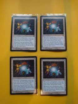 Eye of Singularity VISIONS RARE RESERVED LIST PLAYSET Old Vintage. MTG 4 Card - Image 1