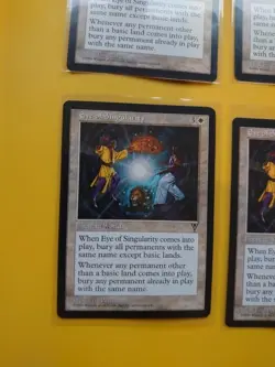 Eye of Singularity VISIONS RARE RESERVED LIST PLAYSET Old Vintage. MTG 4 Card - Image 3