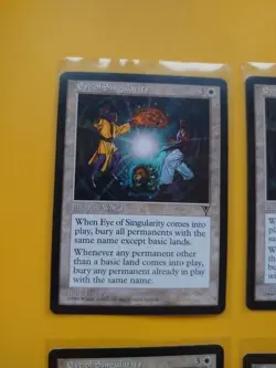 Eye of Singularity VISIONS RARE RESERVED LIST PLAYSET Old Vintage. MTG 4 Card - Image 4