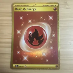 Pokemon TCG Card - Basic Fire Energy Sv03: Obsidian Flames 230/197 - Pack Fresh - Image 1