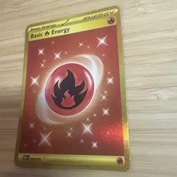 Pokemon TCG Card - Basic Fire Energy Sv03: Obsidian Flames 230/197 - Pack Fresh - Image 4