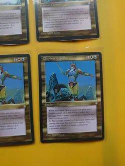 Chromatic Armor. ICE AGE RESERVED LIST PLAYSET Old Vintage. MTG 4 Card - Image 3