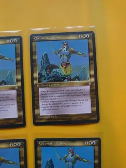 Chromatic Armor. ICE AGE RESERVED LIST PLAYSET Old Vintage. MTG 4 Card - Image 4