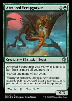 MTG Phyrexia: All Will Be One - Armored Scrapgorger - Image 1