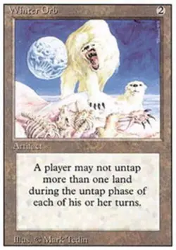 Moderate Play x 1 Winter Orb Revised Edition - Image 1