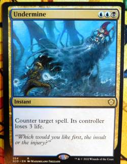 MTG - Undermine; NM; Regular; Starter Commander Decks - Image 1
