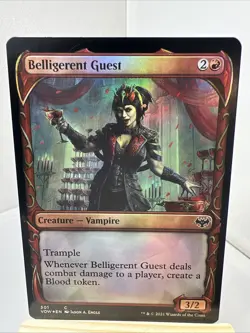 Magic the Gathering Crimson Vow Collector Booster Lot2 Creatures Female Vampires - Image 1