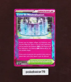 Carte Pokemon Zone de Neutralisation HIGH-TECH 060/064 EV6.5 SFA FR Neuf - Image 1