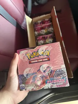 $300OFF ✅ TYGFT20 Pokemon Fusion Strike Booster Box WITH Acrylic Sealed S&S - Image 1