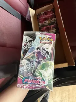 $300OFF ✅ TYGFT20 Pokemon Fusion Strike Booster Box WITH Acrylic Sealed S&S - Image 2
