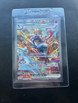 Pokemon TCG Scarlet Violet Twilight Masquerade Greninja EX #214/167 NM - Image 3