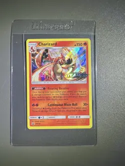 PRERELEASE Charizard HOLO PROMO Pokemon SM158 SM Team Up Holographic Foil NM - Image 1