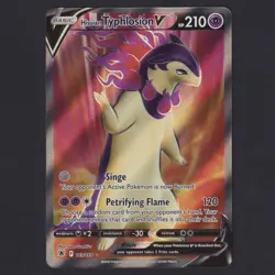 Hisuian Typhlosion V 169/189 SWSH: Astral Radiance Full Art Pokemon TCG NM 🔥 - Image 1