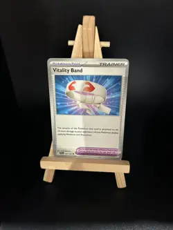 Vitality Band 197/198 Pokemon Karte TCG aus Karmesin und Purpur EN - Image 1