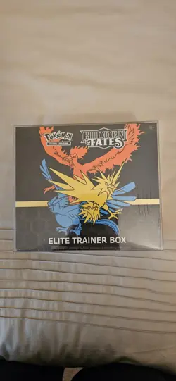 SEALED - Pokemon Hidden Fates Elite Trainer Box ETB Factory Sealed - Image 1