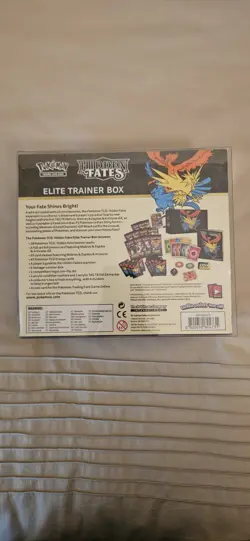 SEALED - Pokemon Hidden Fates Elite Trainer Box ETB Factory Sealed - Image 2