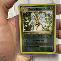 Pokemon Beedrill 7/108 XY Evolutions Reverse Holo 2016 Pokemon TCG LP/NM Rare - Image 1