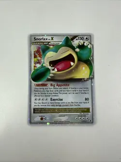 Pokemon Rising Rivals - Snorlax LV.X 111/111 Ultra Rare PLEASE READ - Image 1