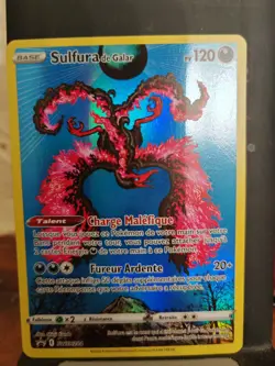 Carte Pokemon HOLO Sulfura de Galar SWSH284 Promo Epee & Bouclier FR - Image 3