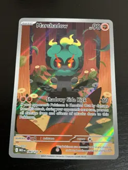Pokemon TCG - Marshadow Illustration Rare 146/132 - Mega Evolution Pack Fresh NM - Image 1