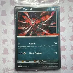 Sealed Yveltal 088/132 Reverse Holo Mega Evolution Pokemon GAMESTOP PROMO - Image 3