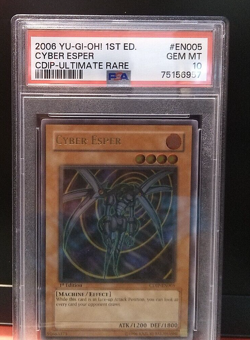 2006 Yu-Gi-Oh! OCG - Cyber Esper CDIP- Ultimate Rare 1ST EDITION PSA 10 POP 8 - Image 1