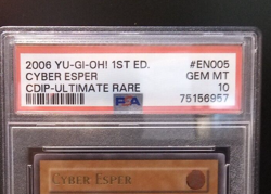 2006 Yu-Gi-Oh! OCG - Cyber Esper CDIP- Ultimate Rare 1ST EDITION PSA 10 POP 8 - Image 2