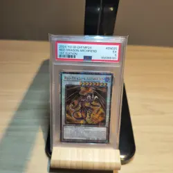 2024 YU-GI-OH! RED DRAGON ARCHFIEND 1ST EDITION EN025 PSA 5 POP 1 - Image 1
