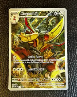 Kingambit 130 Promo SV Scarlet & Violet Promo Card in NM Condition - Image 1