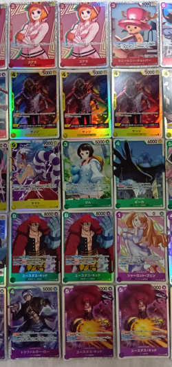 ONE PIECE Card Game Japanese Lot Set 77 SEC SR Free Shipping To Worldwide - Image 3