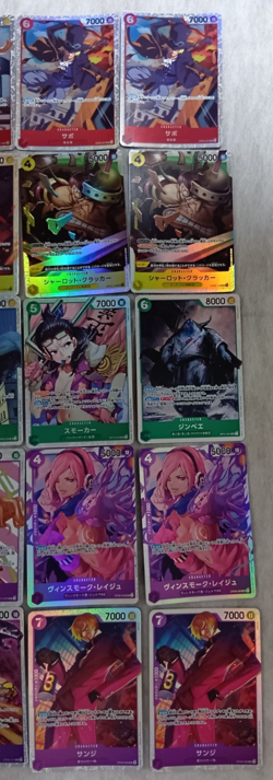 ONE PIECE Card Game Japanese Lot Set 77 SEC SR Free Shipping To Worldwide - Image 4