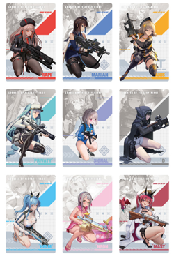 Goddess of Victory: NIKKE Gun Girl Metal Card Collection Vol.1 Box Japan - Image 2