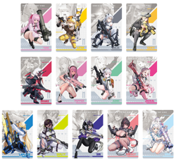 Goddess of Victory: NIKKE Gun Girl Metal Card Collection Vol.1 Box Japan - Image 3