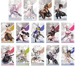 Goddess of Victory: NIKKE Gun Girl Metal Card Collection Vol.1 Box Japan - Image 4