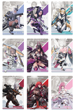 Goddess of Victory: NIKKE Gun Girl Metal Card Collection Vol.1 Box Japan - Image 5