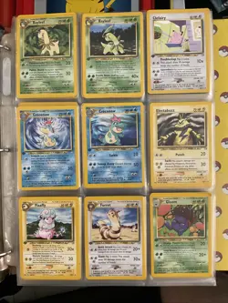 Pokemon Neo Genesis Mostly 1st edition Card Lot💎 - Image 3