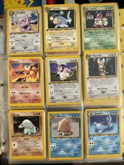 Pokemon Neo Genesis Mostly 1st edition Card Lot💎 - Image 5